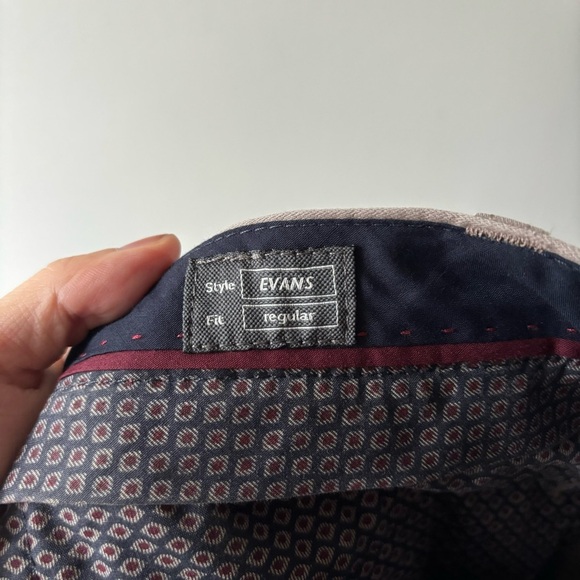 Brax Evans Flat Front Kapok &‎ Pima Luxury Chinos sz 42/34 - Picture 9 of 11